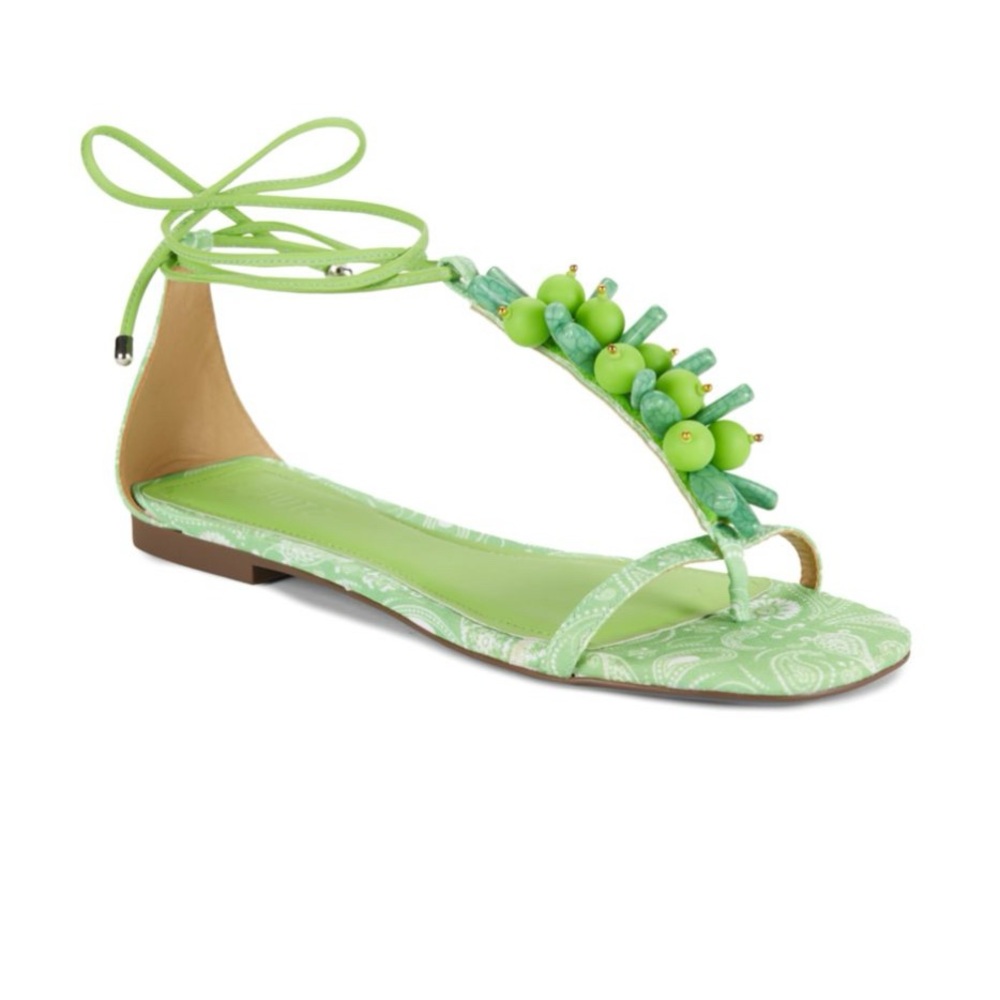 SCHUTZ
Sasha Embellished Sandals
MULTI LIME , 8
